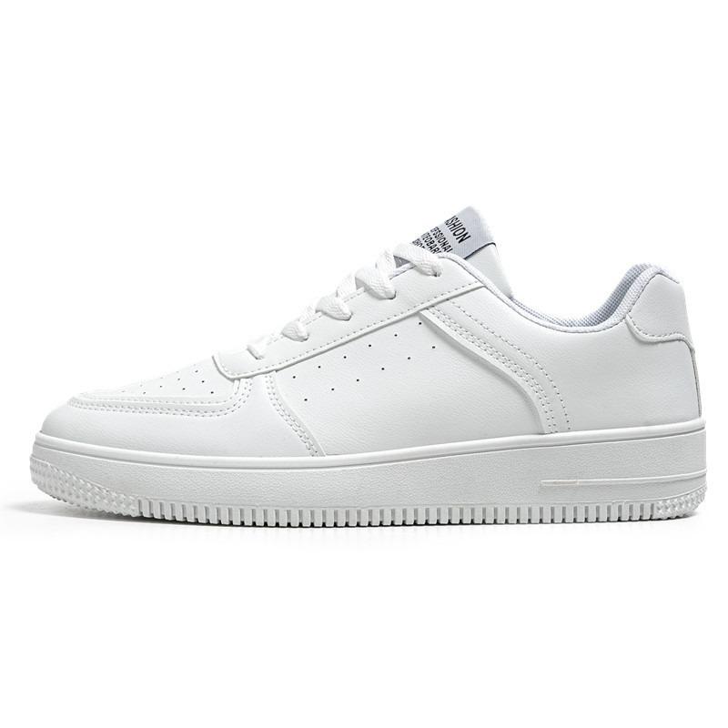 Spring Thick-sole White Shoes for Men, Trendy Height-increasing Casual Skateboard Shoes for Students, Breathable Versatile Sports Shoes.