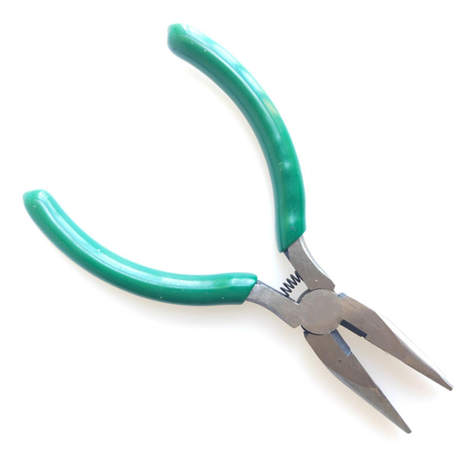 

Плоскогубцы с длинным носом из высокоуглеродистой стали, мини-профессиональные, портативные кусачки для проволоки