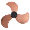 Electric Fan Blades Fan Replacement Parts Easy Installation Lightweight Aluminum Nut Cover Included 16 Inch 36cm Office Use