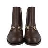 Salvatore Ferragamo Geremia Gancini Ankle Boots Brown
