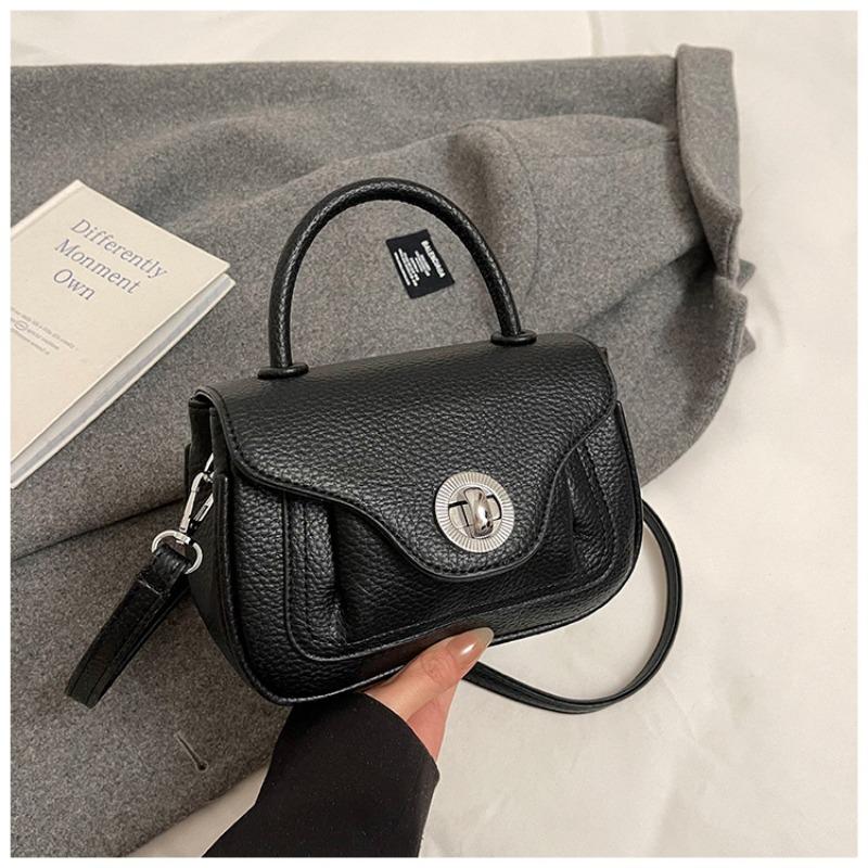 High-end hand carry fashionable small square bag, new simple and versatile shoulder bag, niche design messenger bag