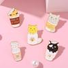 Cat Adorable Brooch Charming Enamel Pin Unique Fashion Accessories For Men Women And