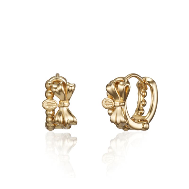 LOVEMBER [Silber 925] Doppelte Schleifen-Creolen