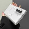 Transparent Magnetic for Magsafe Case for Samsung Galaxy Z Fold 7 6 5 4 Wireless Charge Acrylic Clear Hinge Phone Cover