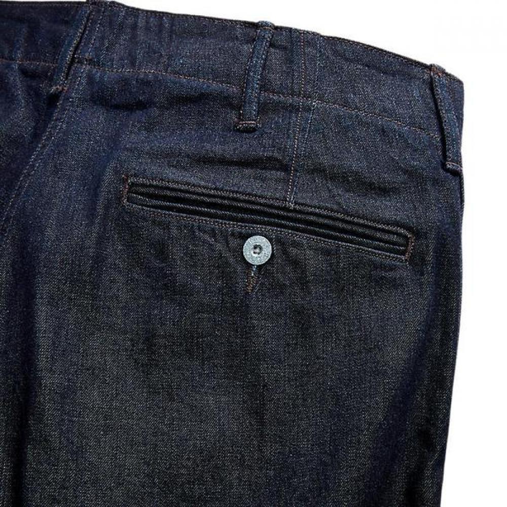 Rrl Indigo Rinse Denim Field Pants  Mnrrpnt14g20119400 