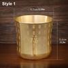 1Pcs Auspicious Brass Tea Cup 6cm Baifu Cup Durable Tea Mug Cornucopia  Desktop Ornament