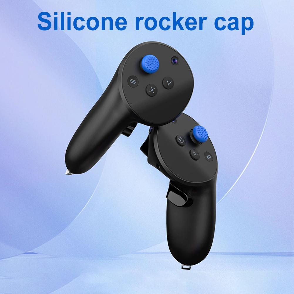 1-10Pairs Controller Thumbstick Caps Silicone Touch Handle Rocker Cover VR Accessory for Meta Quest 3/Quest2/Pico 4/Quest Pro