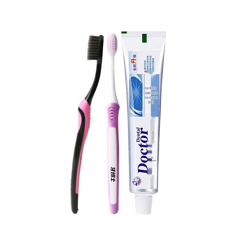 

Dr. Tooth Ice White Toothpaste & Toothbrush Set