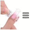 5pcs Nail Crystal Nail Mold Fixing Clip, Nail Tool Crystal Glue Clip, Crystal Delay Glue Setting Clip, Nail Glue