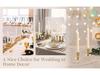 European-Style Black Gold Candlestick: Modern Romantic Table Decor & Photography Prop for Christmas