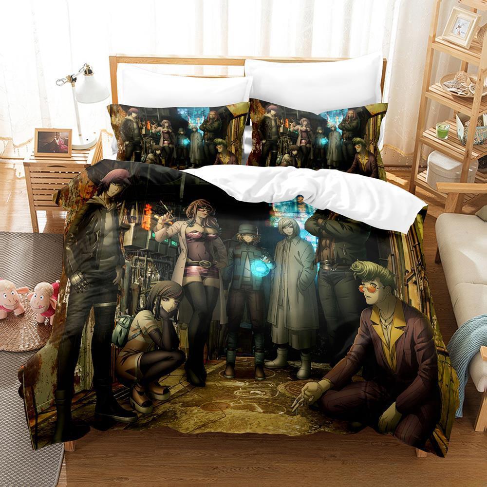 New Akudama Drive Bedding Set Single Twin Full Queen King Size Bed Set Adult Kid Bedroom Duvet cover Sets 3D Anime Bed Sheet Set