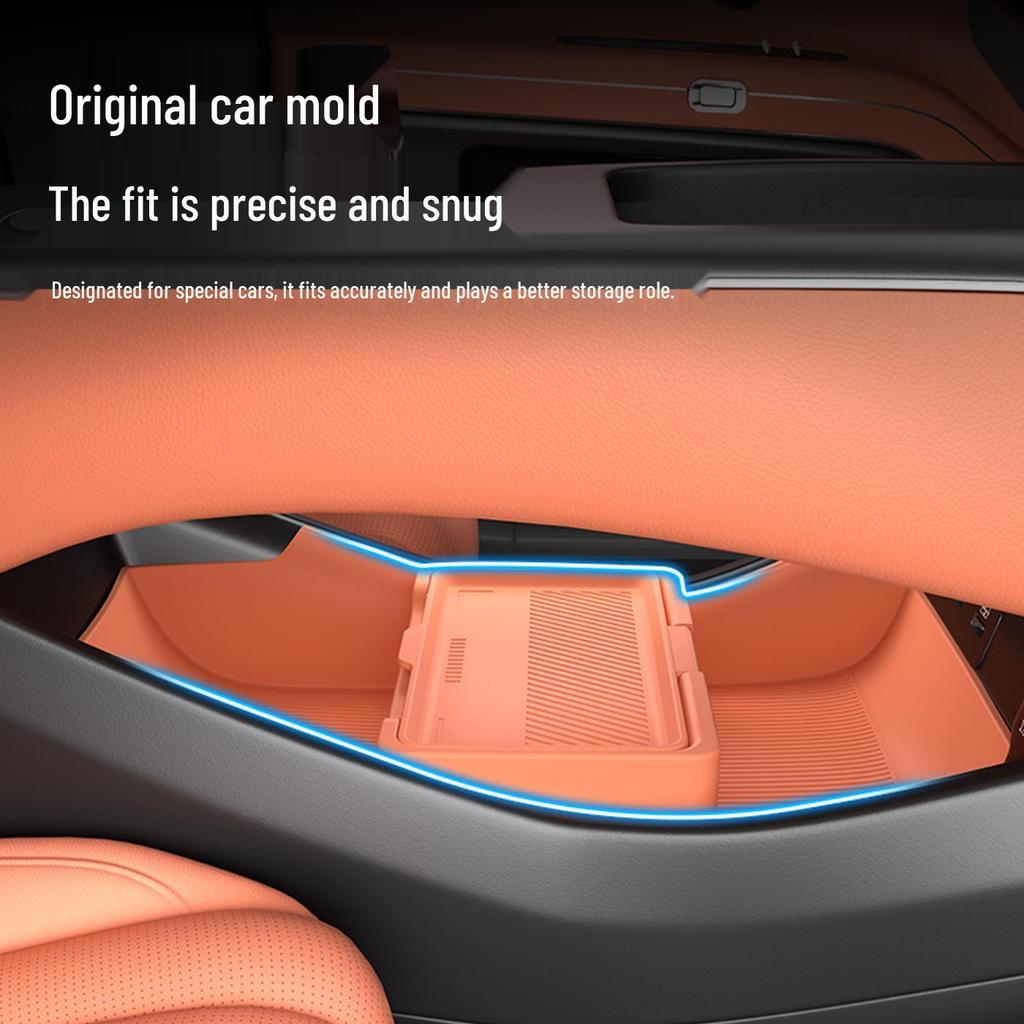 Compatible with 25 Models: Seal 07DMI Center Console Lower Storage Box Car Interior Accessories