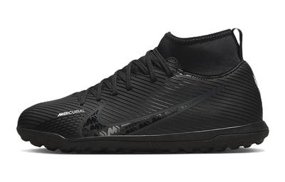 Mercurial Superfly 9 Club TF GS 'Black Dark Smoke Grey' DJ5954-001