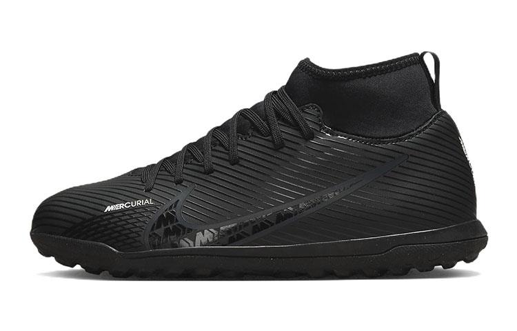 Nike Mercurial Superfly 9 Club TF GS  Black Dark Smoke Grey  DJ5954-001 36.5