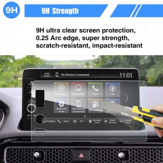 Car Touch Screen Protector Tempered Glass 9 Inch For 23-24 Honda Civic&CR-V
