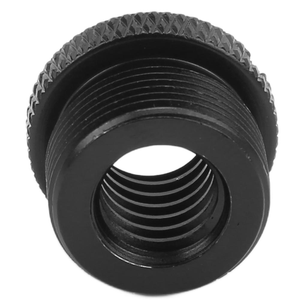 Screws Thread Adapter for Micphone Stand 3 8 Inch Female To 5 8 Inch Male Screw AdapterBlack F19A