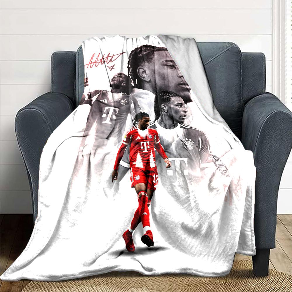 Player Trophy Victory Blankets Flannel Printed Breathable Warm Throw Blanket for Home Office Bedspreads 0708a44