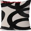 Linen Abstract Geometric Pillow Cover  Modern Home Decor For Living Room Office