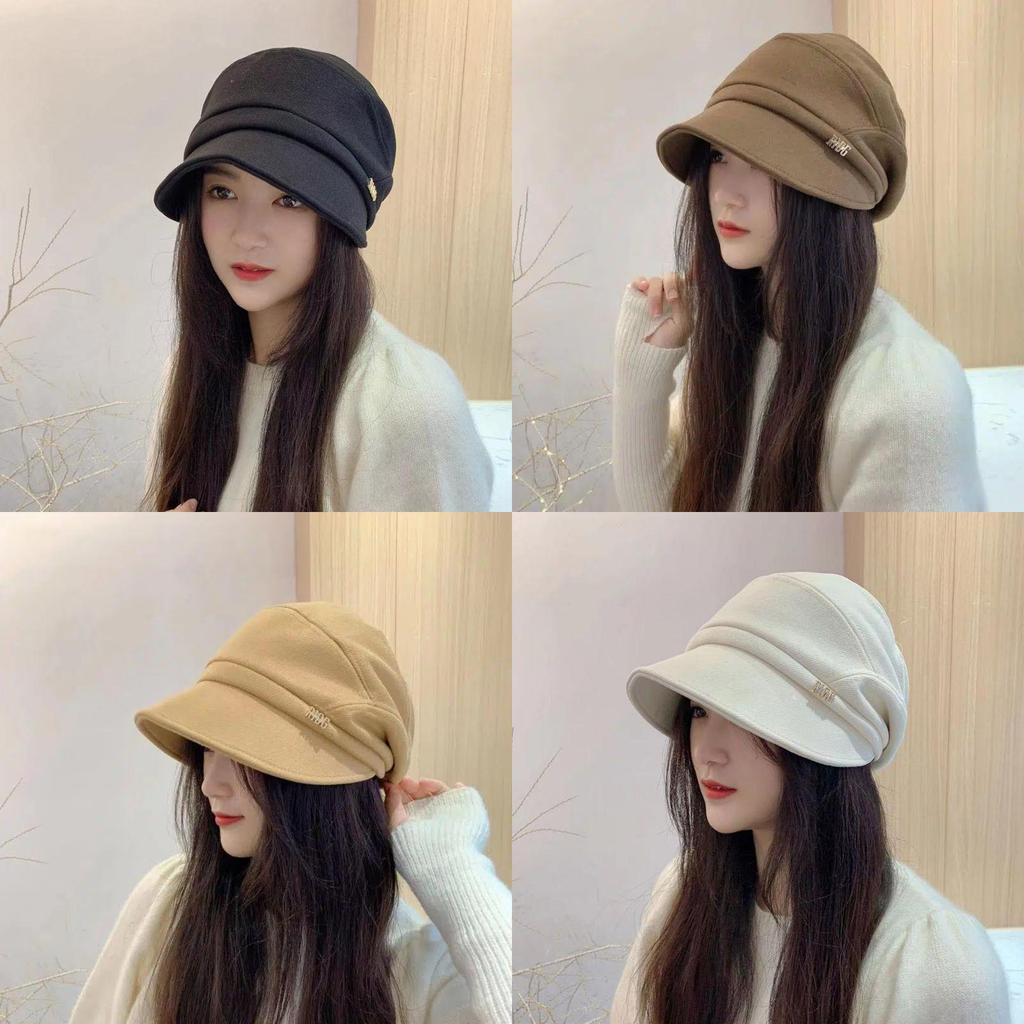 Womens Winter Fisherman Hat With Wide Brim And Polyester Material For Casual Fashion