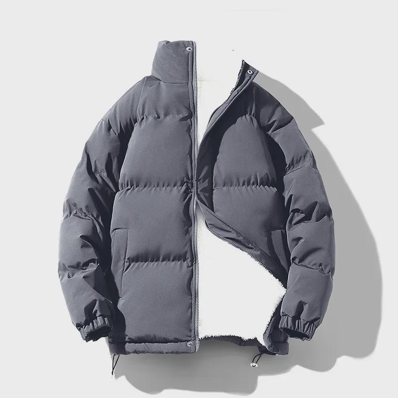 Men's Trendy Autumn/Winter Cotton-Padded Stand Collar Jacket
