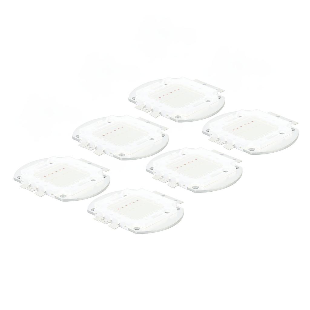 6Pcs 20W RGB COB Integrated Light High Brightness COB Panel for Plant Stage Billboard Exhibition Hall