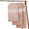 Space Saver Closet Organizer with Self Compression Zipper Dust Cover Clothes Bag Garment Cover for Clothes Coats Jackets