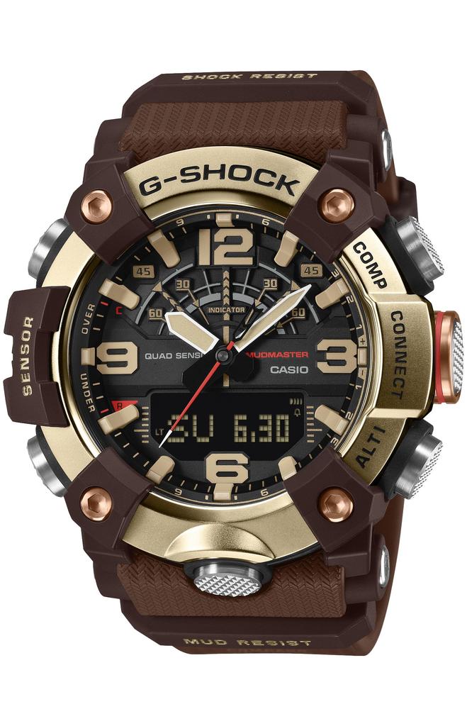 G-SHOCK GG-B100XMH-5AJF MUDMASTER wristwatch Bluetooth-enabled