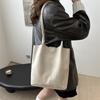 Retro Style Tote Bag For Female Use Featuring Durable Material And Interior Cell Phone Pocket