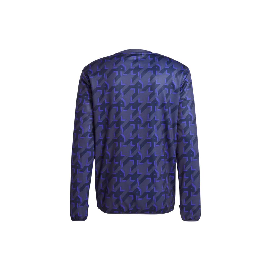 adidas Real Madrid Pre-Match Warm Top Men Tops Dark-Blue IQ0546