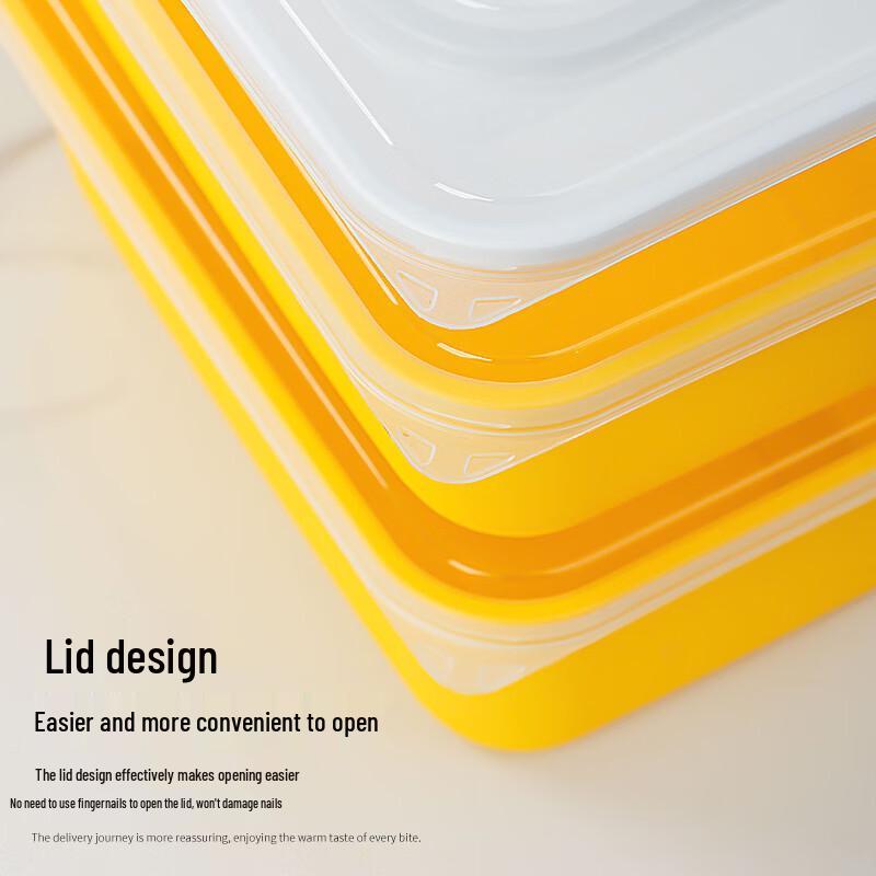 Shixun Thickened Disposable Rectangular Food Containers