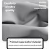 1PCS Nappa Leather Car Seat Cover Anti-Slip and Full Wrap Driver Four Season Universal Fit Most Car SUV Car Accessories