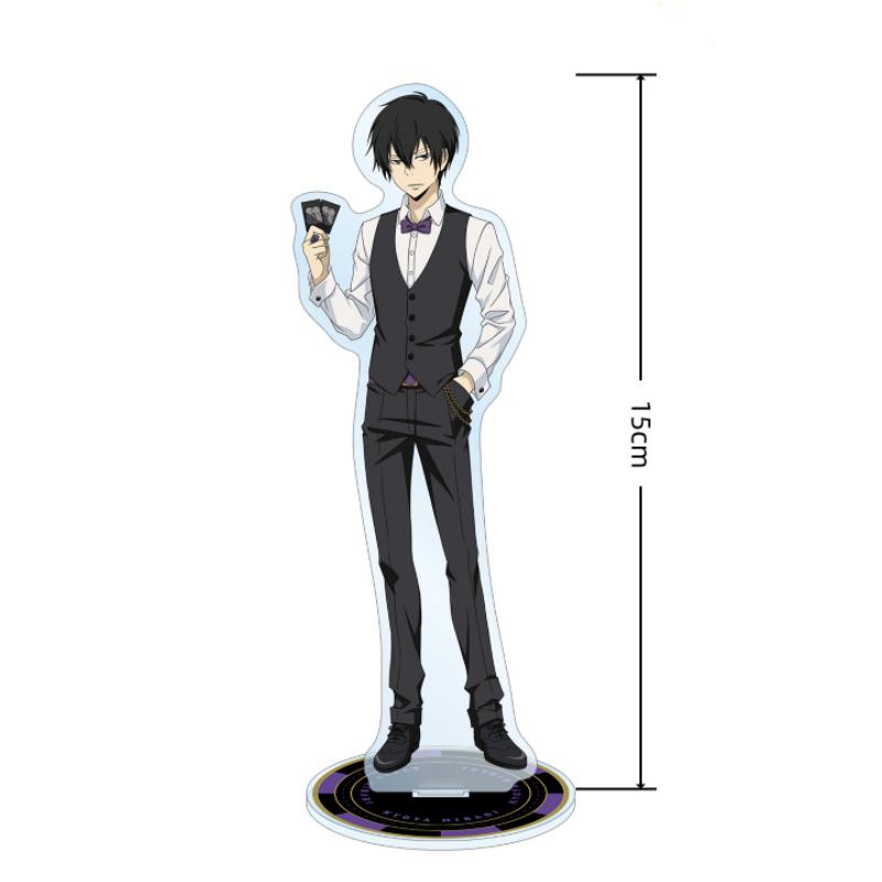 Katekyo Hitman Reborn! Acrylic Standee 15cm Double Sided Tsunayoshi Kyoya Anime Peripheral Desk Decoration Collectible Fan Gift