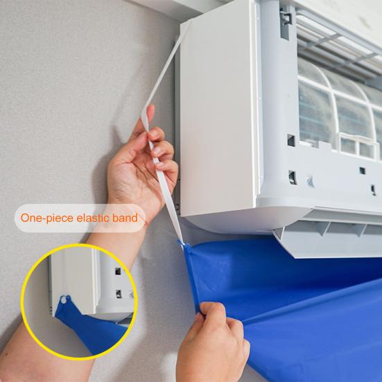 Air Conditioner Cover Large Dirt Control Area Reusable Design Sofa Cover Full Coverage Shielding Dust Hood Complete Cleaning Tool