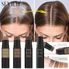 Stylo Teinture Capillaire Jetable avec Pinceau SEVICH Waterproof Bâton Retouche Cheveux Couverture Rapide pour Cheveux Blancs et Gris Correcteur Temporaire Stylo Bâton pour Remplir la Barbe