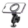 Magnetic Car Dashboard Phone Holder with 360° Rotation, Universal for All Smartphones