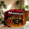 Custom Name Personalized North Sydney Bears Print Blanket, Home Decor, Bedroom, Sofa, Camping, Couch, Gifts for Birthday Christmas