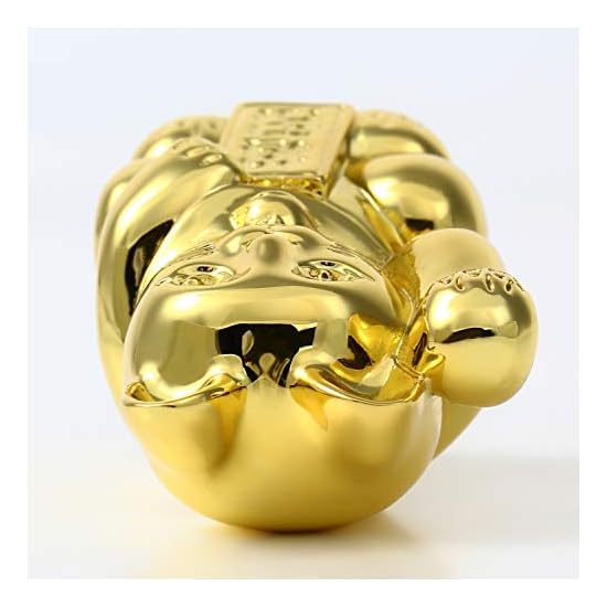 Maneki-neko (Lucky Cat) Gold Color Platinum Color Heavyweight Usaya Original Design (Gold Color)