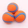 Durable Silicone Dog Chew Ball - Interactive Pet Toy for Medium Breeds, Teeth Cleaning & Playtime Fun, Dog Toys