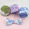1Roll Soft Gift Embellishments Woven Hair Accessories Polyester DIY Ribbon Clothing Elastic Smooth Touch 6.3cmx4.5m