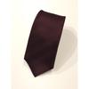 Silk 100 Herringbone Pattern Slim Tie Wine Color Dmf1acf1274r2
