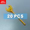 MOC Bricks 4cm Figure Sceptre Gem Rock Wand Stick Building Blocks 93252 30153 Assembled Particles Children's Toys
