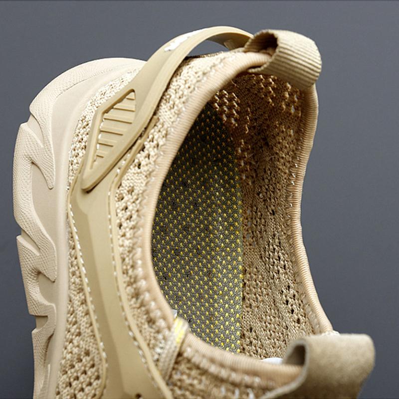 Men's Shoes, Summer Trend Hollowed Out Breathable Mesh Shoes, Casual Sports, Men's Cool and Fashionable Casual Shoes