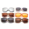 Sunglasses, Trendy Personalized Wooden Nails, Side Lens Glasses, The Same Large-Frame Sunglasses.