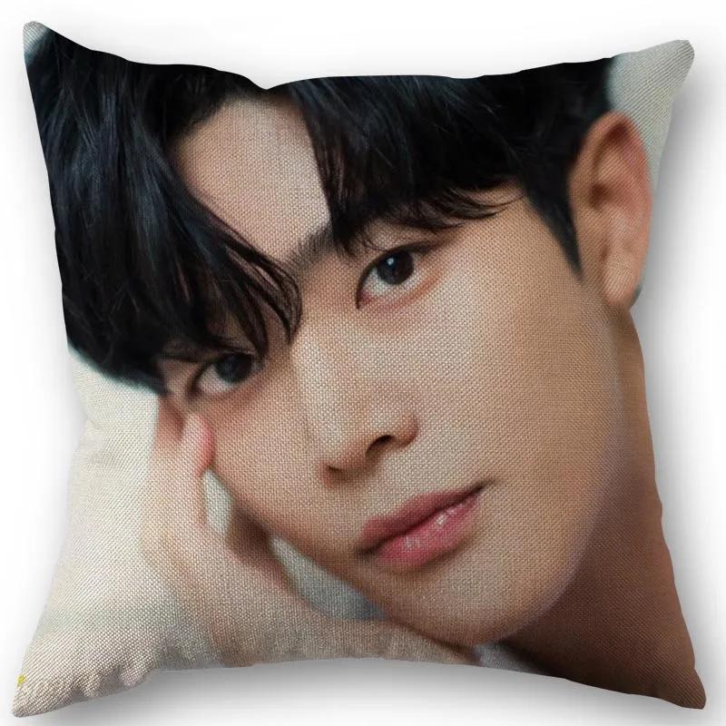45X45cm Pillow Cover SF9 Rowoon Square Zipper Cotton Linen Pillow Cases Bedroom Home Wedding Decorative Pillowcase 0913