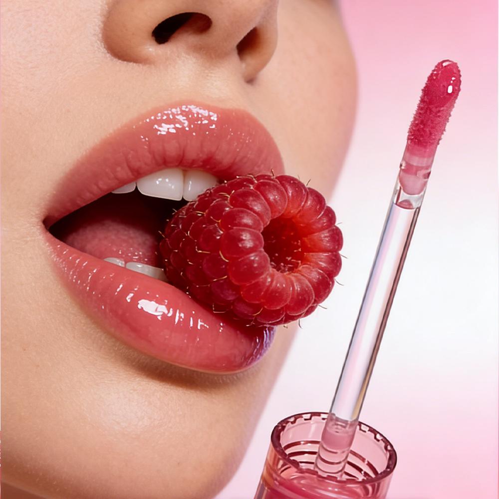 Lucidalabbra Perla Specchio Rossetto Idratante a Lunga Tenuta Lucentezza Glitter Smalto Non Si Attacca alla Tazza Jelly Pout Tinta Labbra Trucco