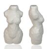 White Decorative Vase In the Shape of a Female Body - 30cm