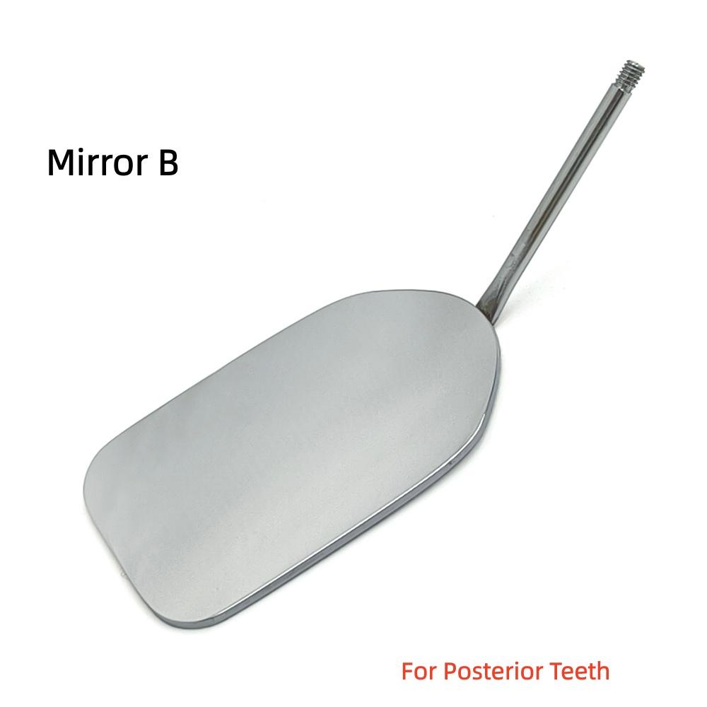 Stainless Steel Double Faces Dental Photography Mirror Anterior and Posterior Dentistry Odontologia Orthodontic Oral Care Autoclavable.