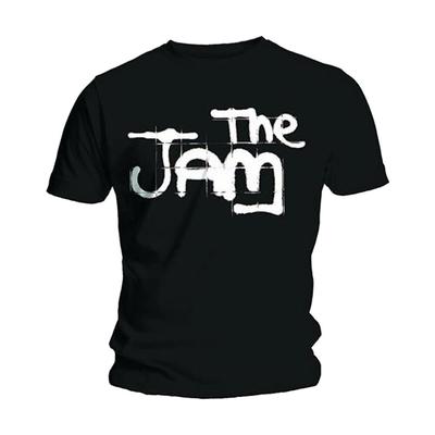 The Jam Spray Logo Black Tee Unisex T-shirt