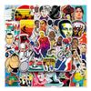 50 Sports Star Graffiti Stickers for Luggage, Fridges, Laptops, Cars - Personalized Design