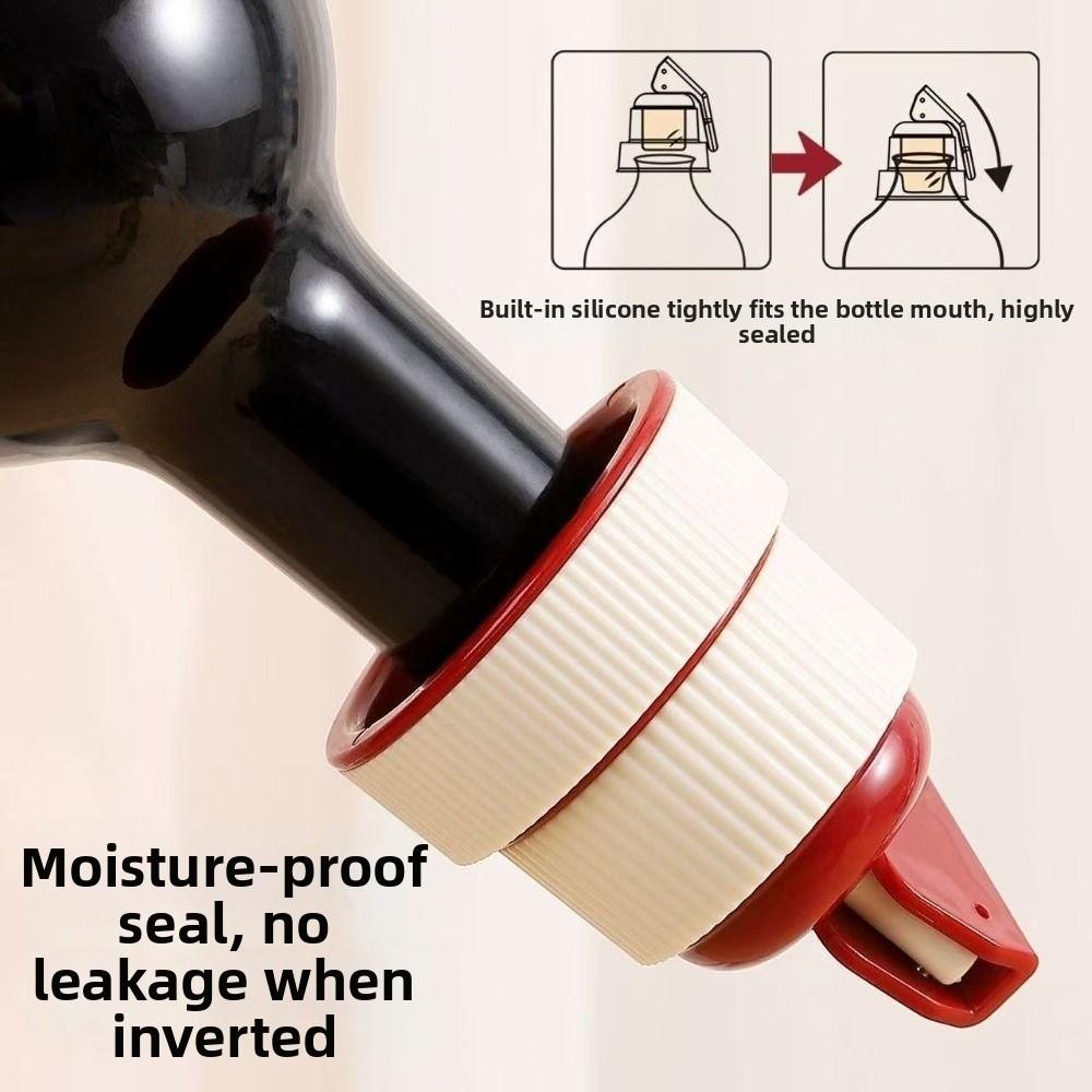 Sealed Wine Stopper Universal Champagne Sealer Bar Bottle Accessory Beverage Preserver  Pub